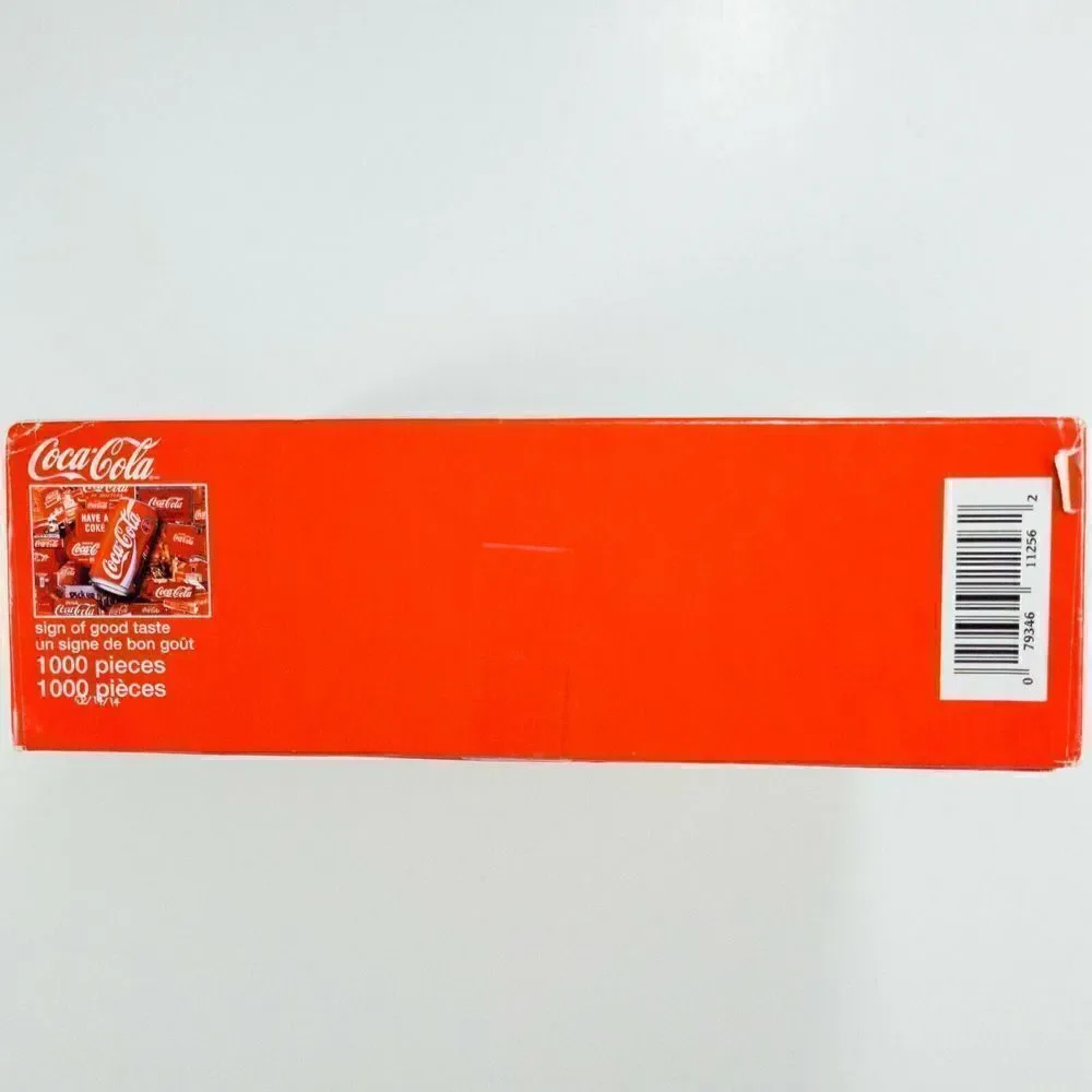 Coca Cola 1000 Piece Puzzle Sign of a Good Taste